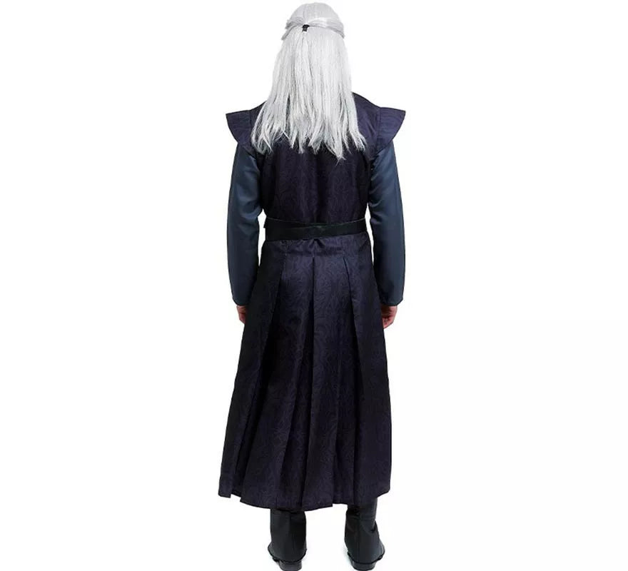 Translation missing: es.Disfraz de Príncipe Dragón oscuro con cinturón para hombre