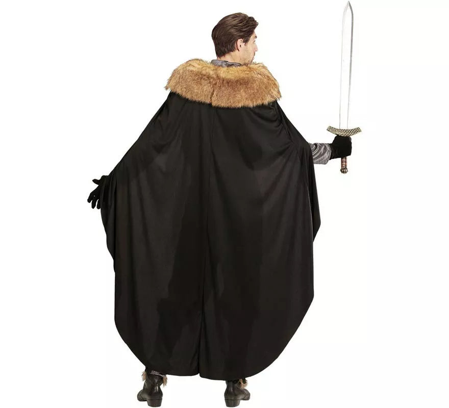 Translation missing: es.Disfraz de Príncipe Medieval Oscuro para hombre