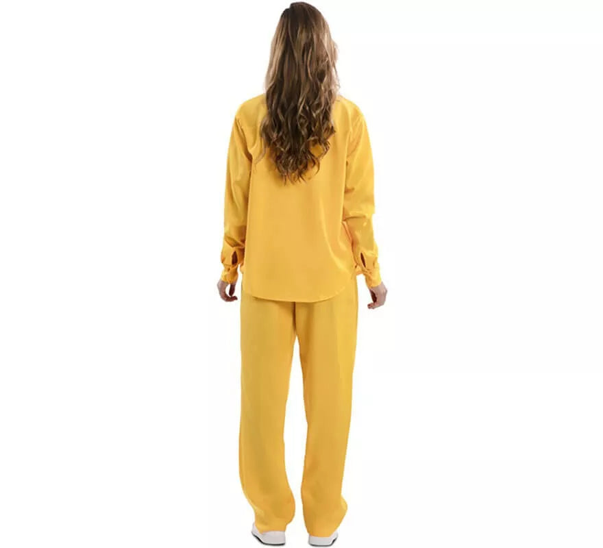 Translation missing: es.Disfraz de Prisionera Amarilla para mujer