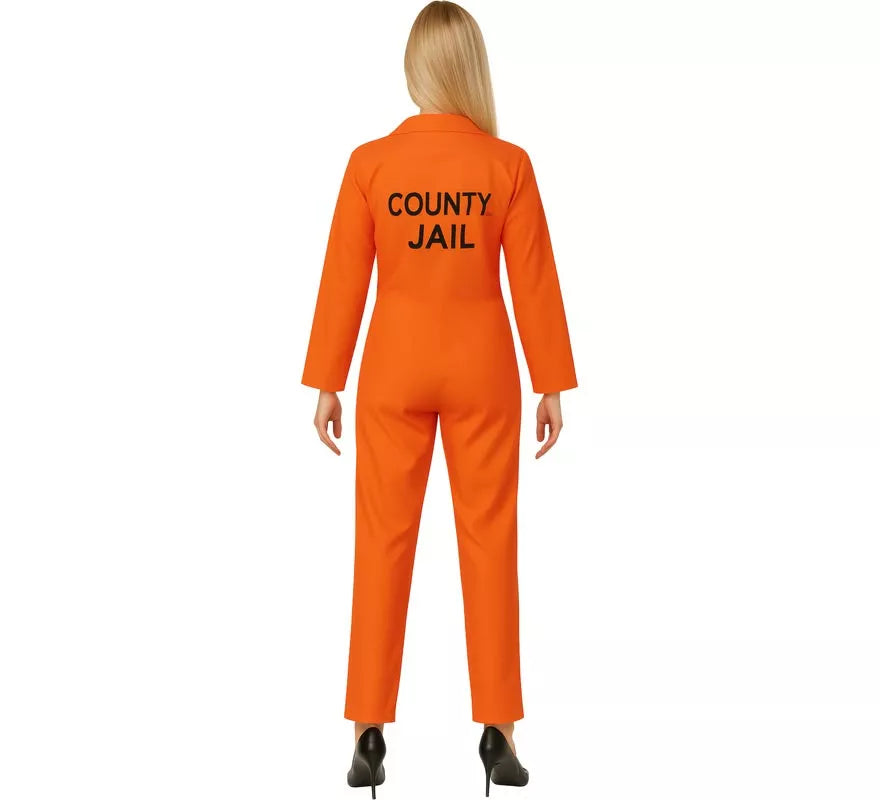 Disfraz de Prisionera naranja para mujer