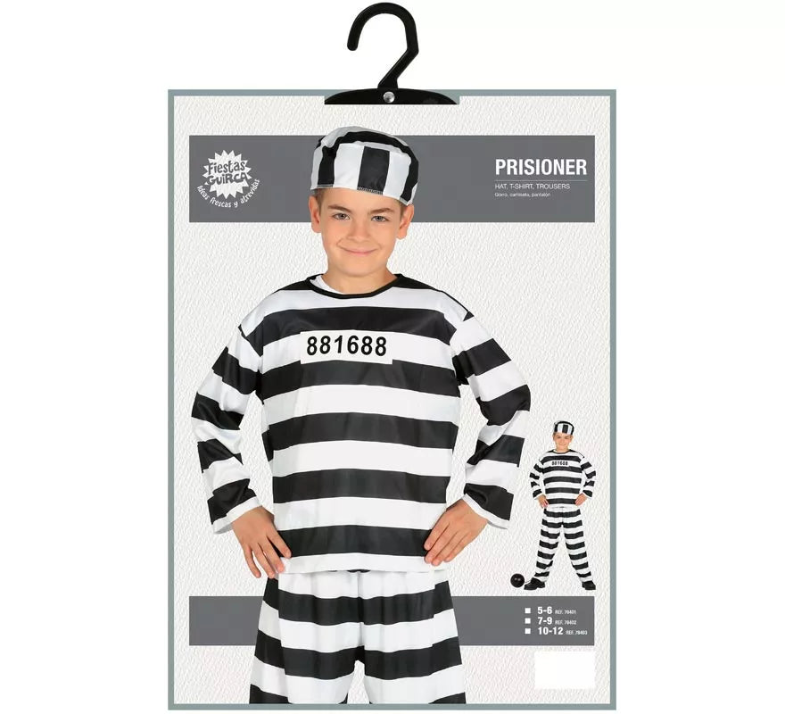 Translation missing: es.Disfraz de Prisionero para niños