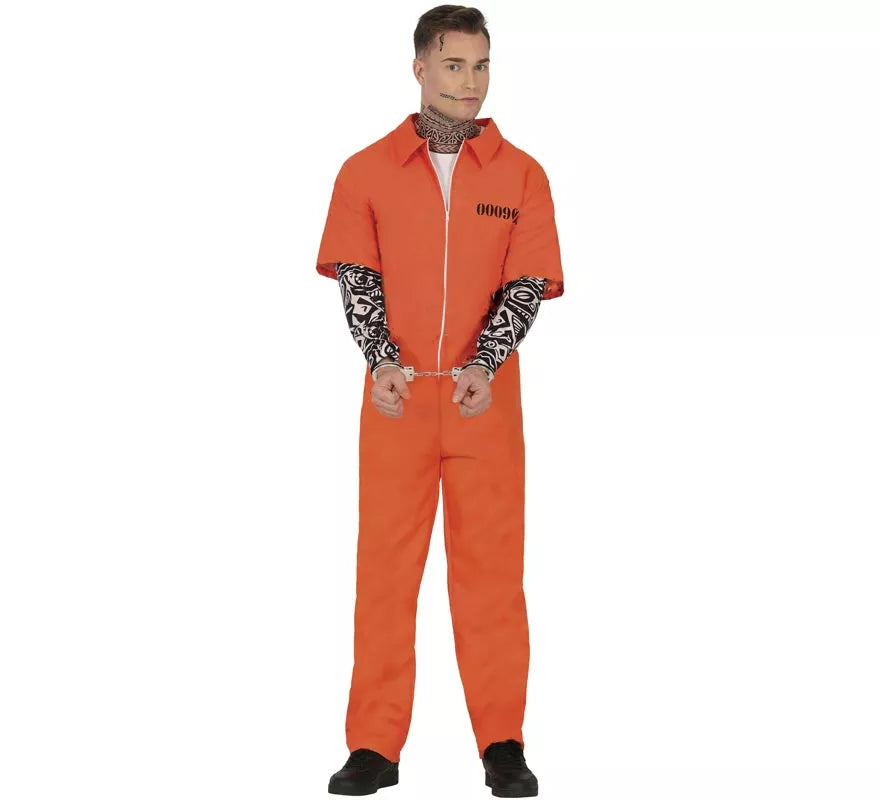 Translation missing: es.Disfraz de Prisionero Tatuado para hombre