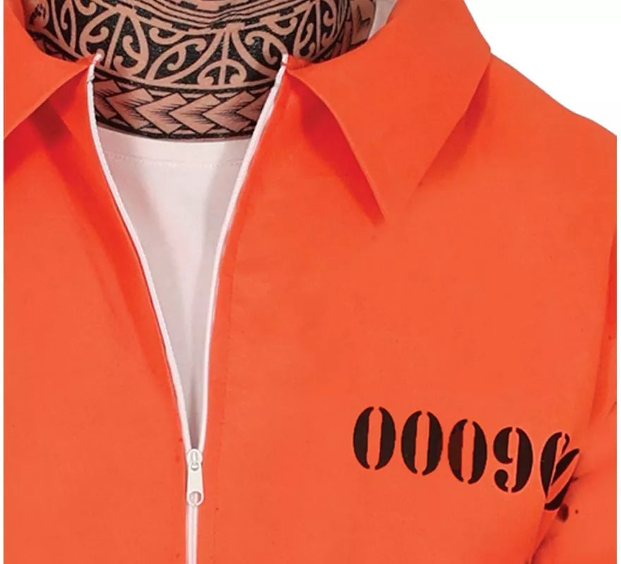 Translation missing: es.Disfraz de Prisionero Tatuado para hombre