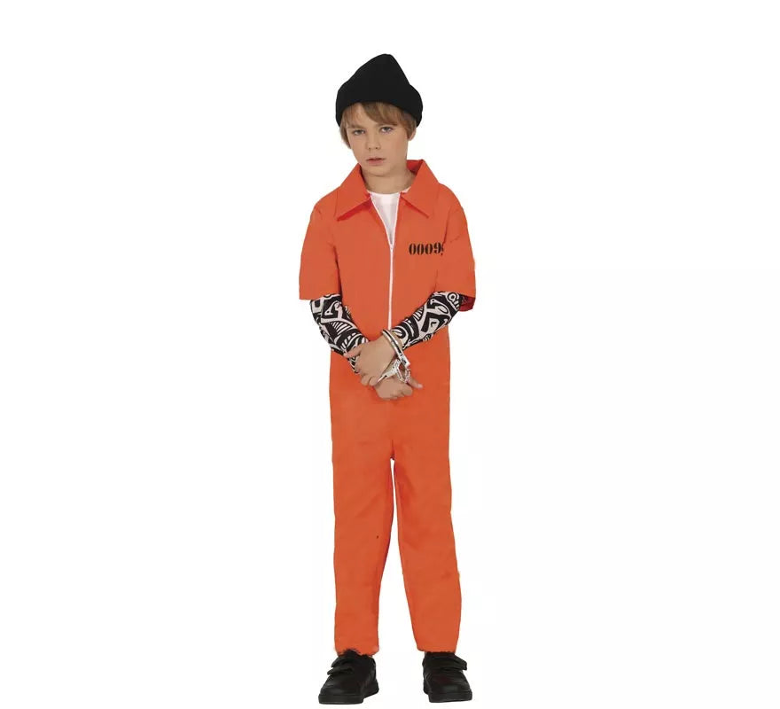 Translation missing: es.Disfraz de Prisionero Tatuado para niño