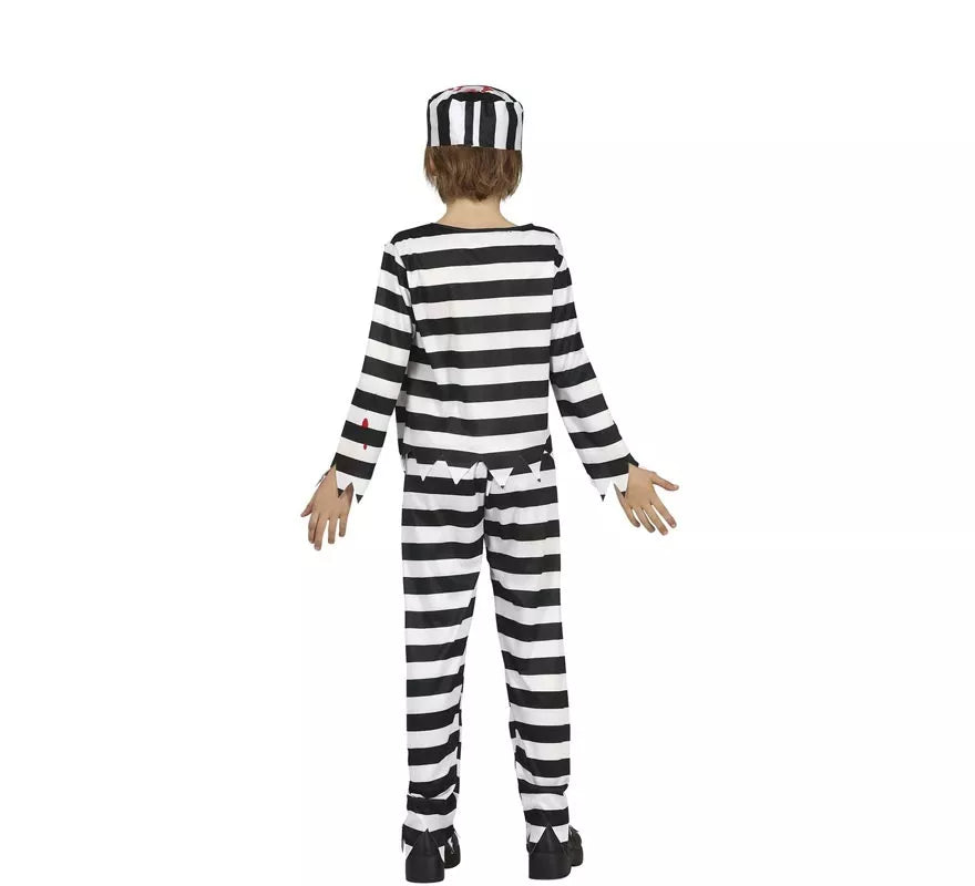 Disfraz de Prisionero Zombie para niños