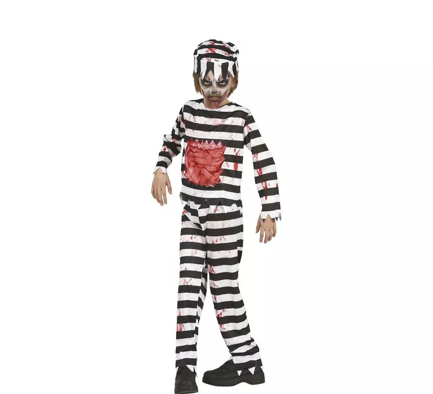 Translation missing: es.Disfraz de Prisionero Zombie para niños