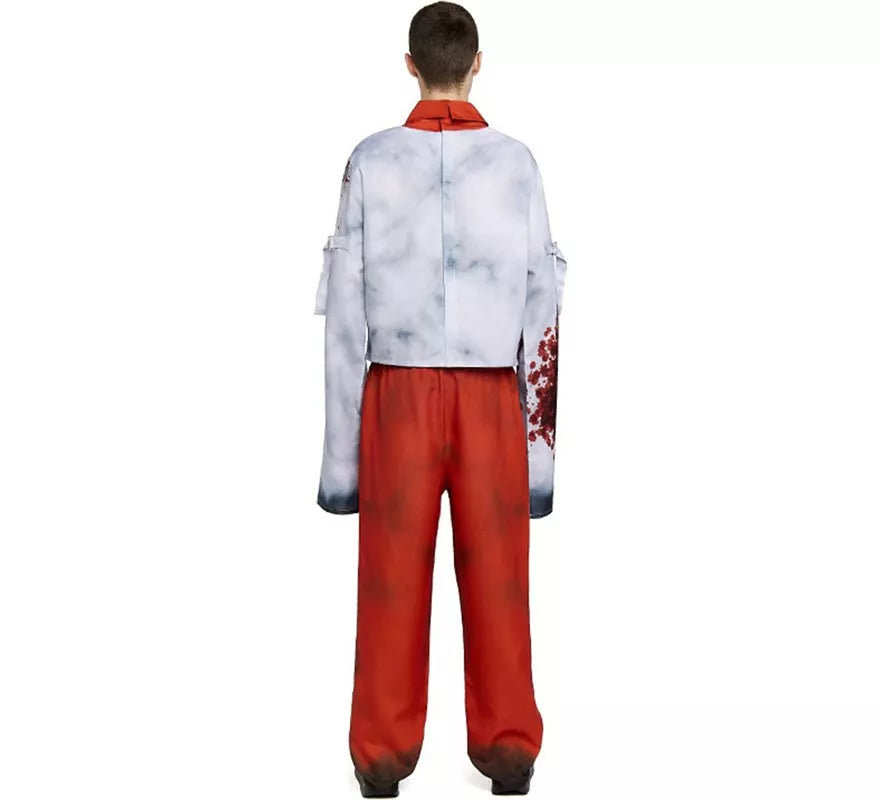Translation missing: es.Disfraz de Psicópata en camisa de fuerza para hombre