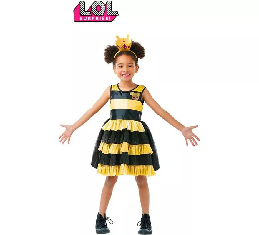 Translation missing: es.Disfraz de Queen Bee LOL para niña