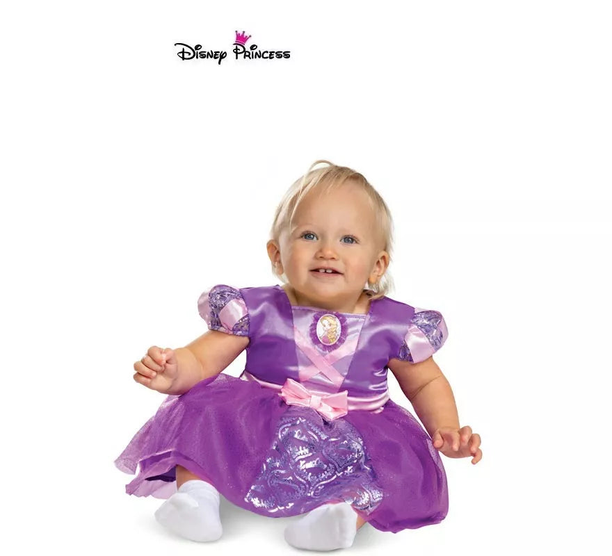 Translation missing: es.Disfraz de Princesa Rapunzel de Disney para bebé