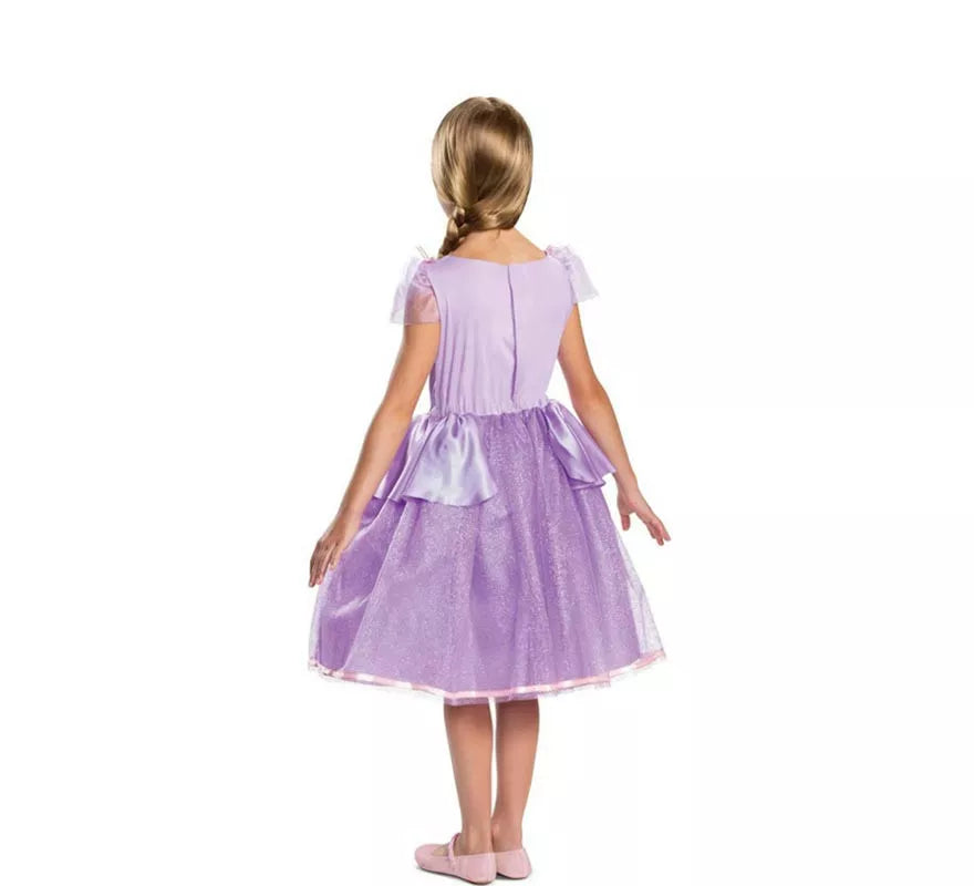 Translation missing: es.Disfraz de Rapunzel Disney Enredados Deluxe para niña