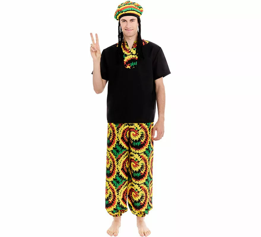 Translation missing: es.Disfraz de Rastafari Jamaicano para hombre