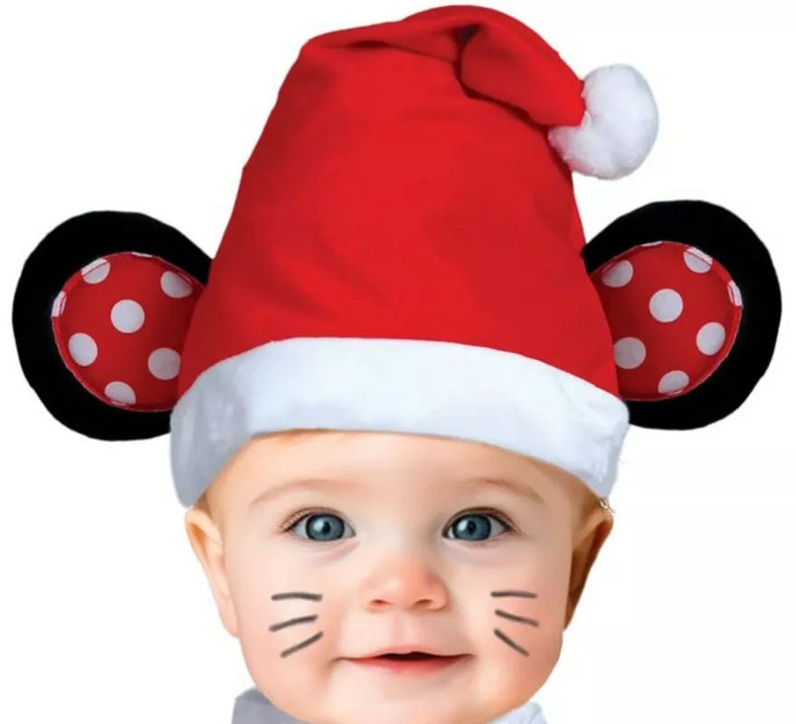 Translation missing: es.Disfraz de Ratoncito Papá Noel con cinturón para bebé
