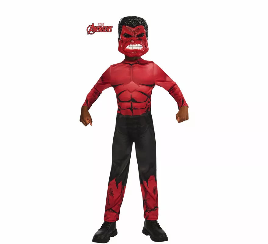 Translation missing: es.Disfraz de Red Hulk para niño