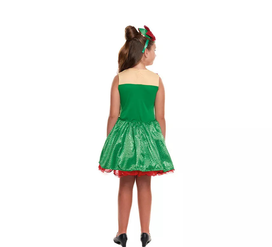 Translation missing: es.Disfraz de Regalo de Navidad para niña