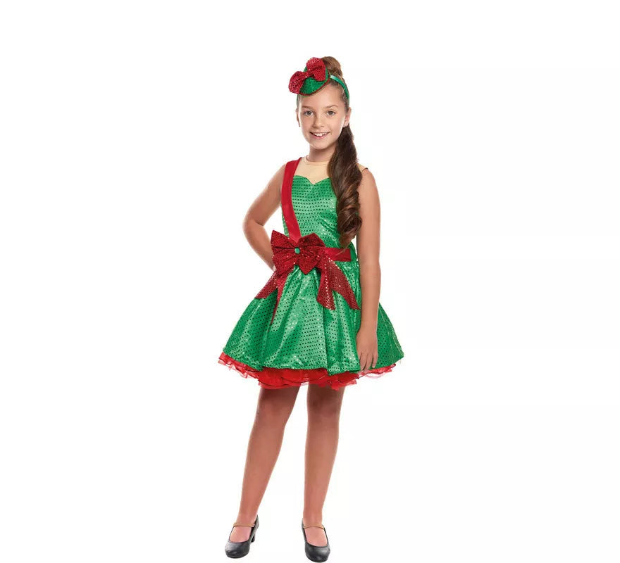 Translation missing: es.Disfraz de Regalo de Navidad para niña