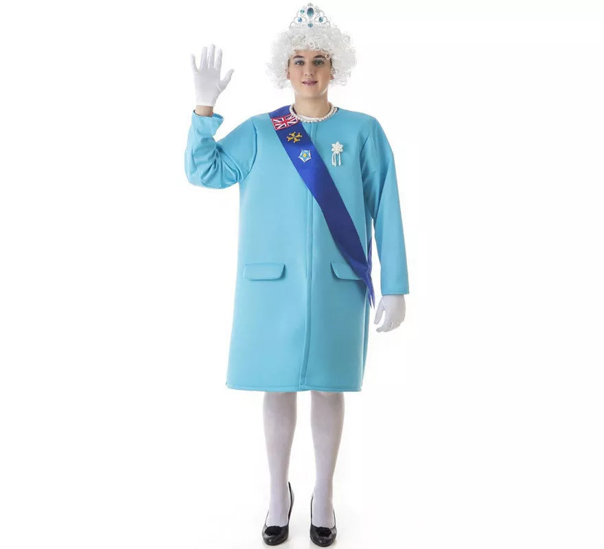 Translation missing: es.Disfraz de Reina Isabel II del Reino Unido para adultos