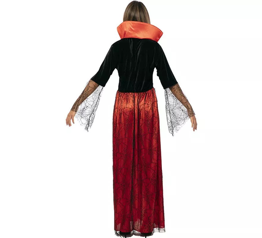 Translation missing: es.Disfraz de Reina Vampira antigua rojo para mujer