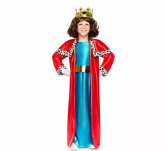 Disfraz de Rey Mago roja para niño