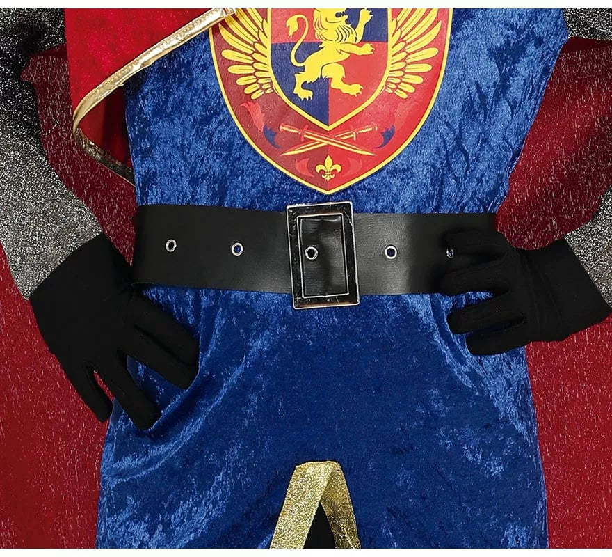 Translation missing: es.Disfraz de Rey Medieval Elegante con capa para niño