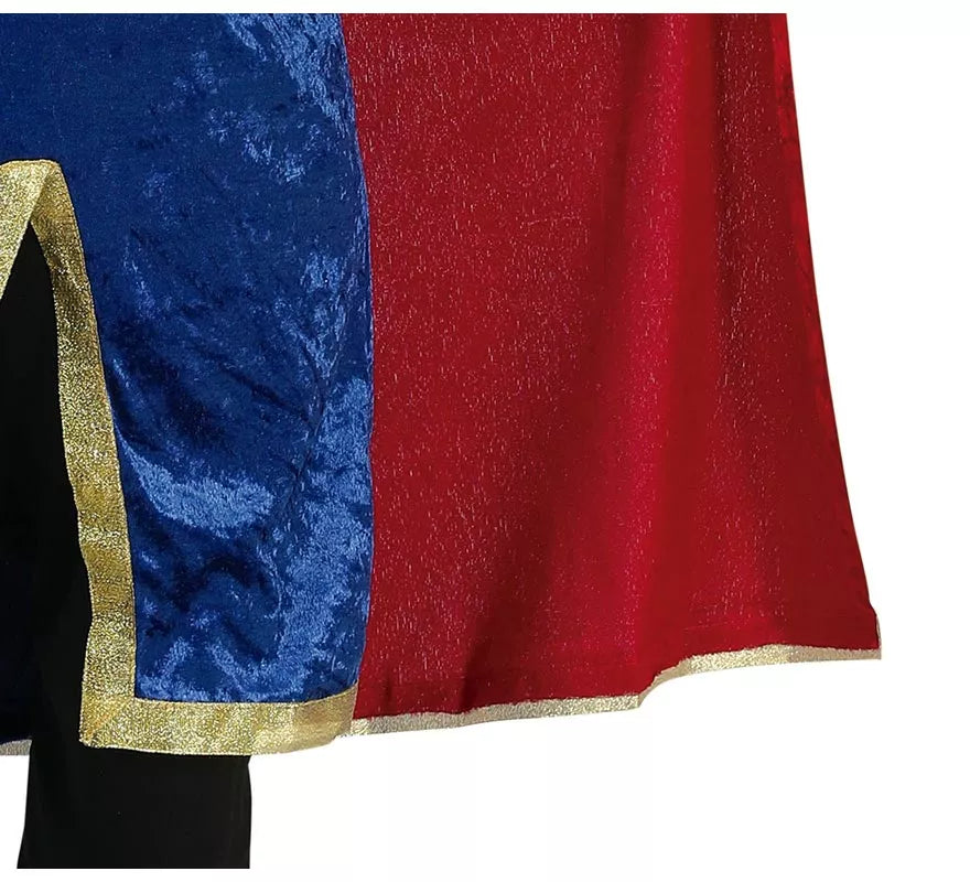 Translation missing: es.Disfraz de Rey Medieval Elegante con capa para niño