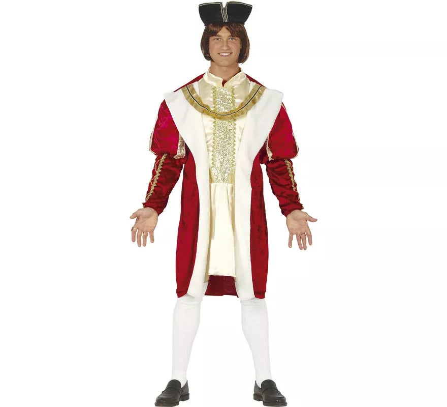 Translation missing: es.Disfraz de Rey Medieval para hombre