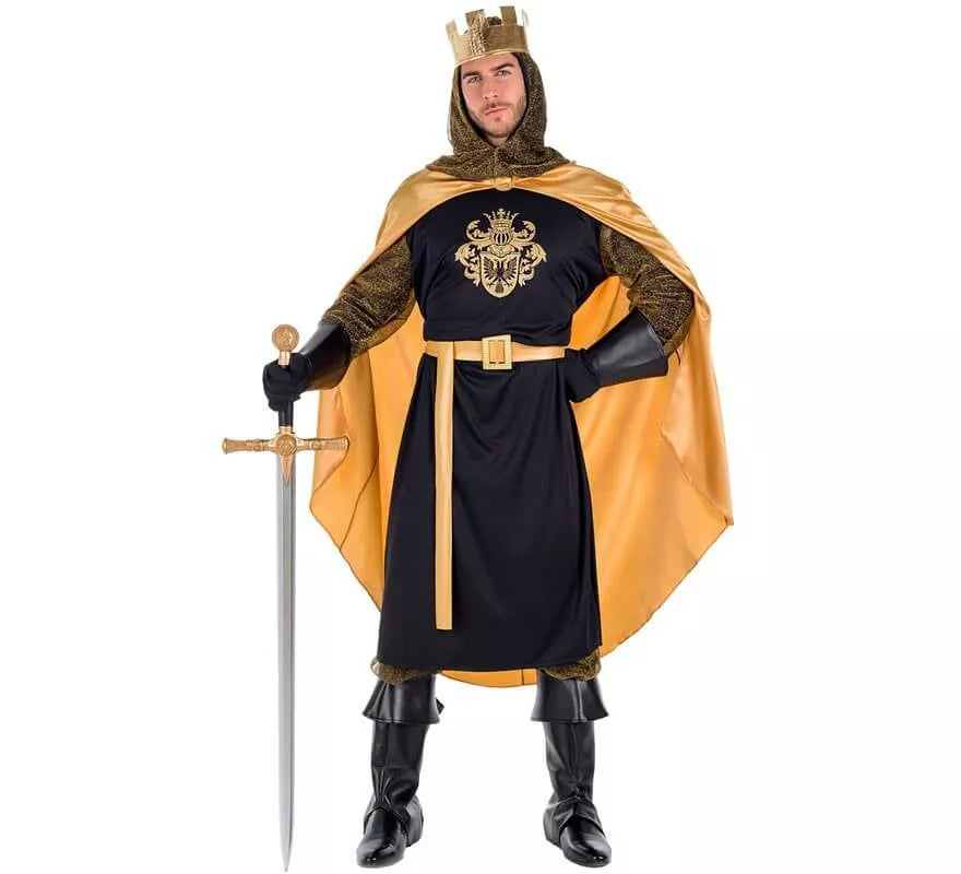 Translation missing: es.Disfraz de Rey Medieval para hombre