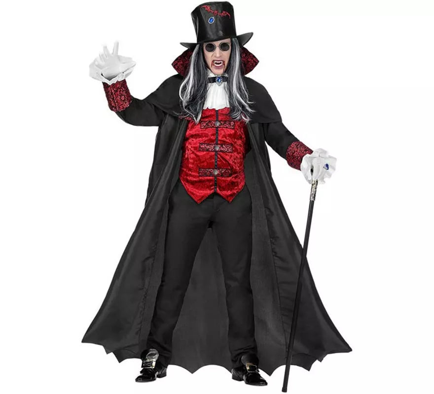 Translation missing: es.Disfraz de Rey Vampiro para hombre