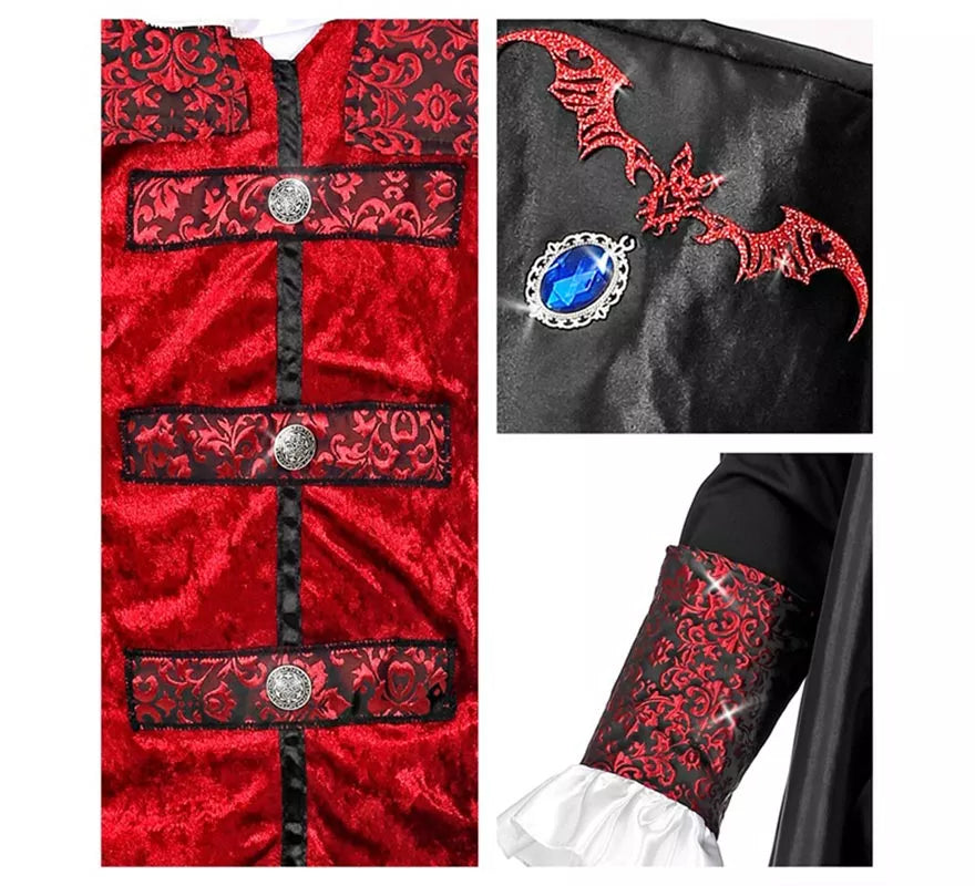 Disfraz de Rey Vampiro para hombre