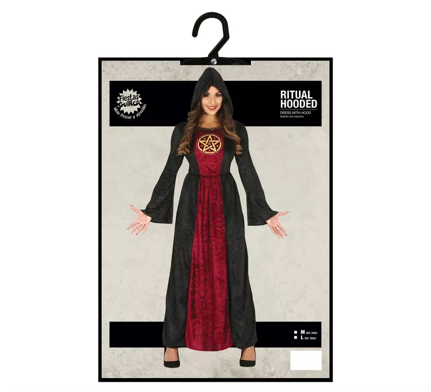 Translation missing: es.Disfraz de Ritualista Encapuchada para mujer