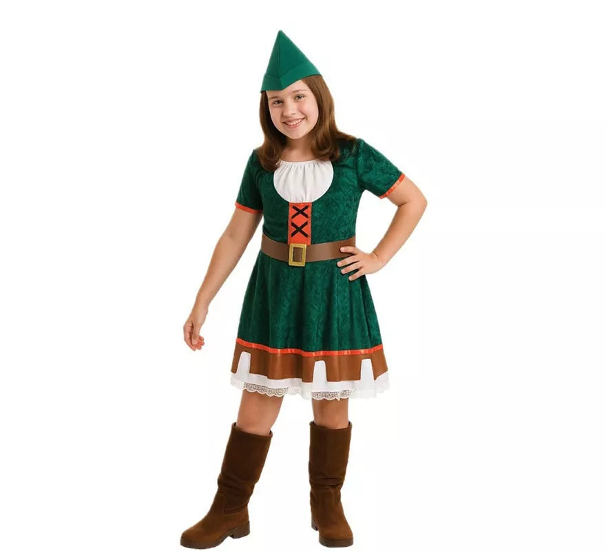 Translation missing: es.Disfraz de Robin Hood para niña