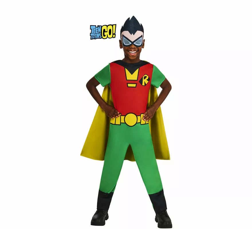 Translation missing: es.Disfraz de Robin Teen Titans Go para niño