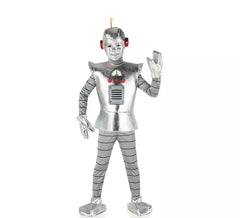 Disfraz de Robot Antiguo plateado para niño