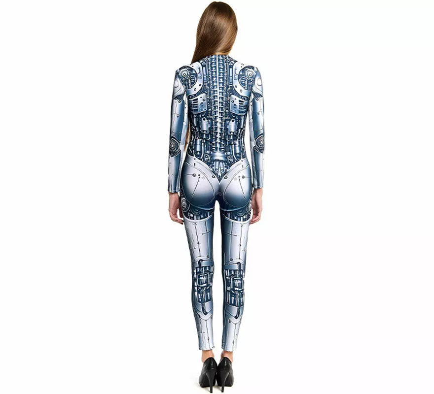 Translation missing: es.Disfraz de Robot Cyborg para mujer