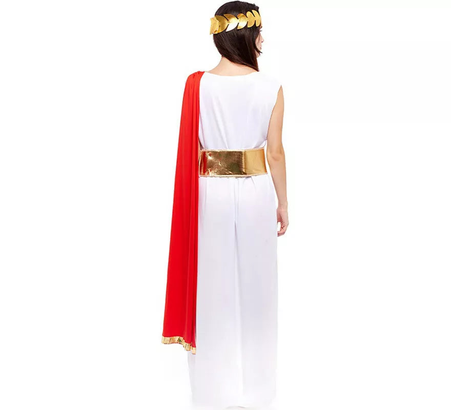 Translation missing: es.Disfraz de Romana Blanca Elegante para mujer