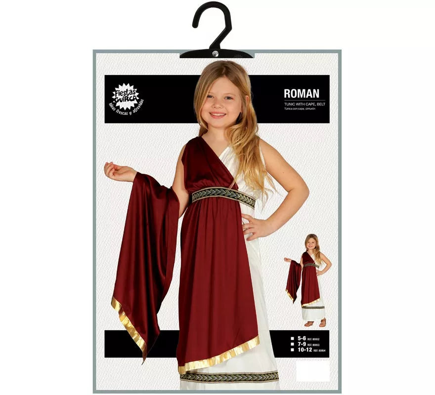 Disfraz de Romana para niña