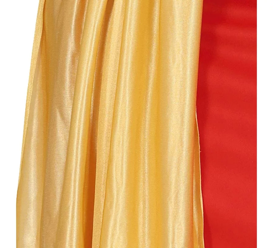 Translation missing: es.Disfraz de Romana roja y dorado para mujer