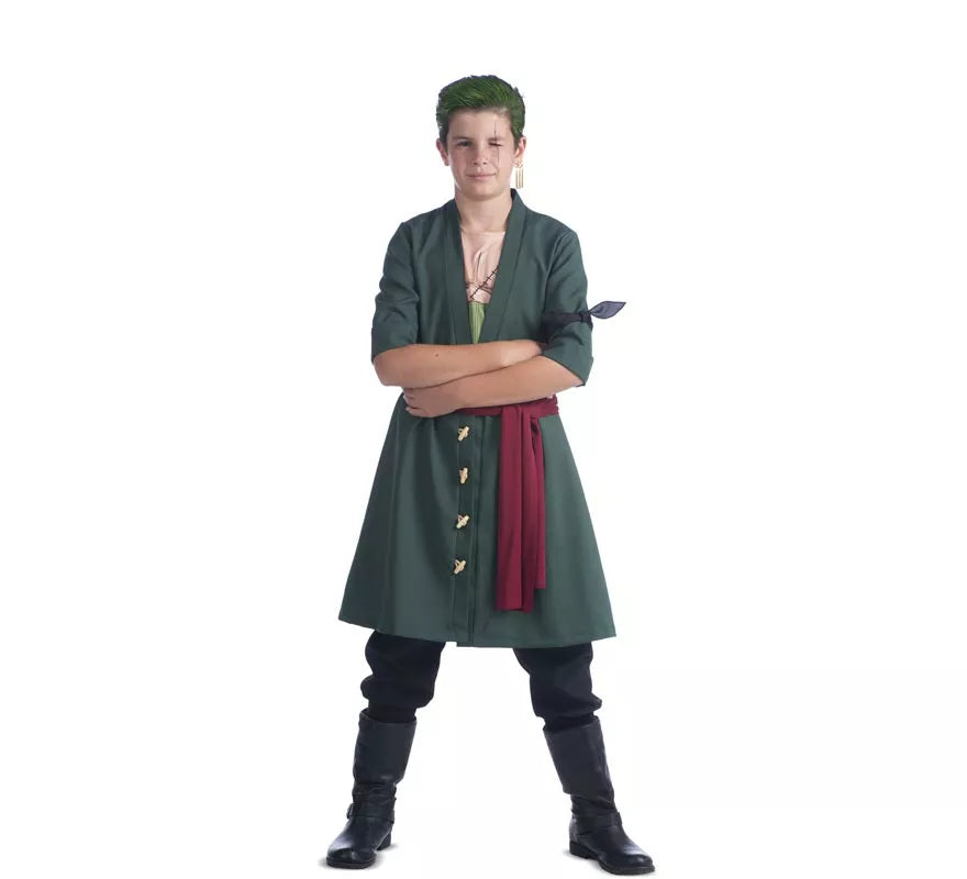 Translation missing: es.Disfraz de Roronoa Zoro de One Piece para niño