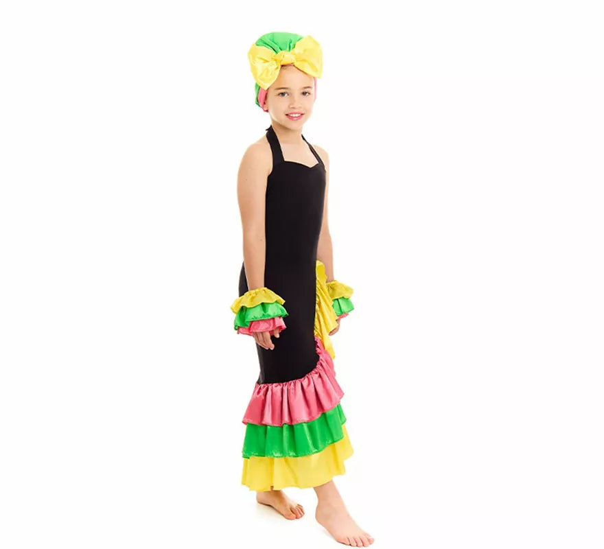 Translation missing: es.Disfraz de Rumbera para niña