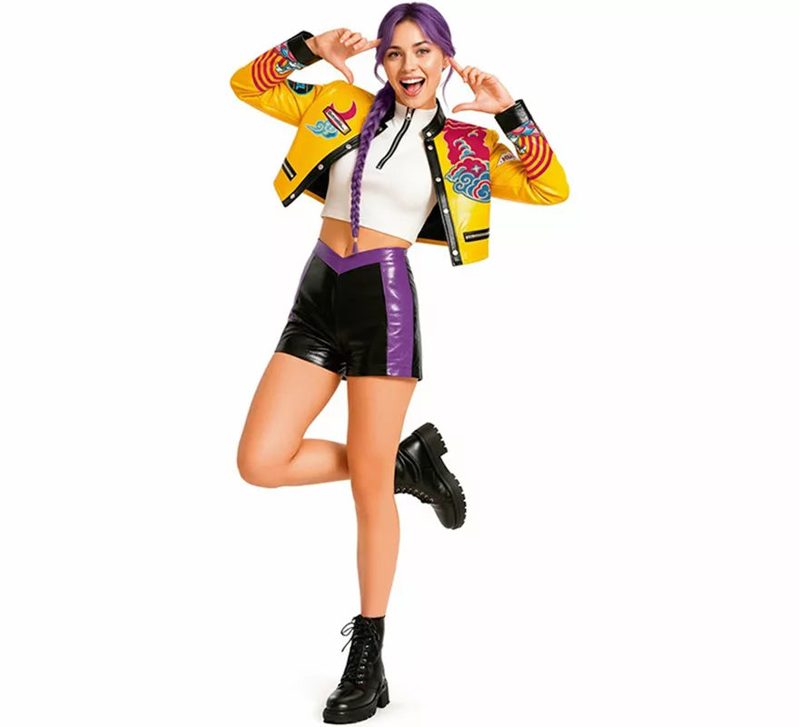 Translation missing: es.Disfraz de Cantante K-Pop leader classic para mujer
