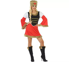 Disfraz de Rusa Roja para mujer