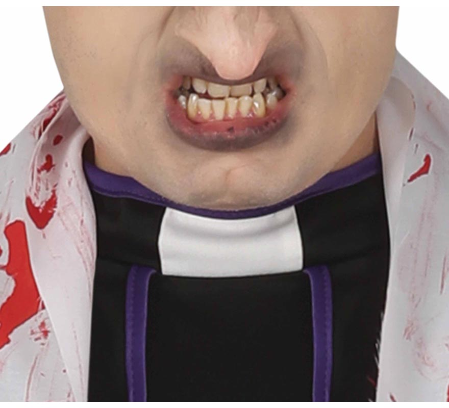 Translation missing: es.Disfraz de Sacerdote Zombie para hombre