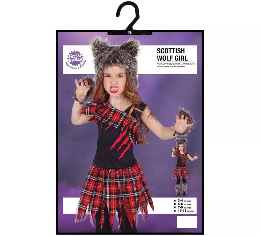 Translation missing: es.Disfraz de Scotish Wolf Girl