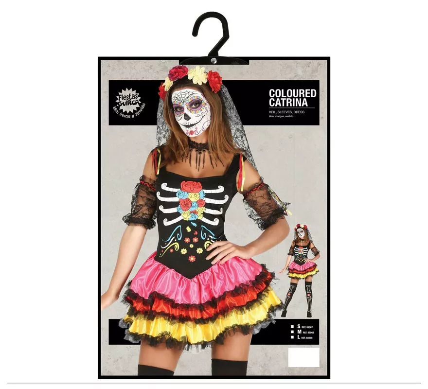 Translation missing: es.Disfraz de Señorita del Día de Muertos para mujer
