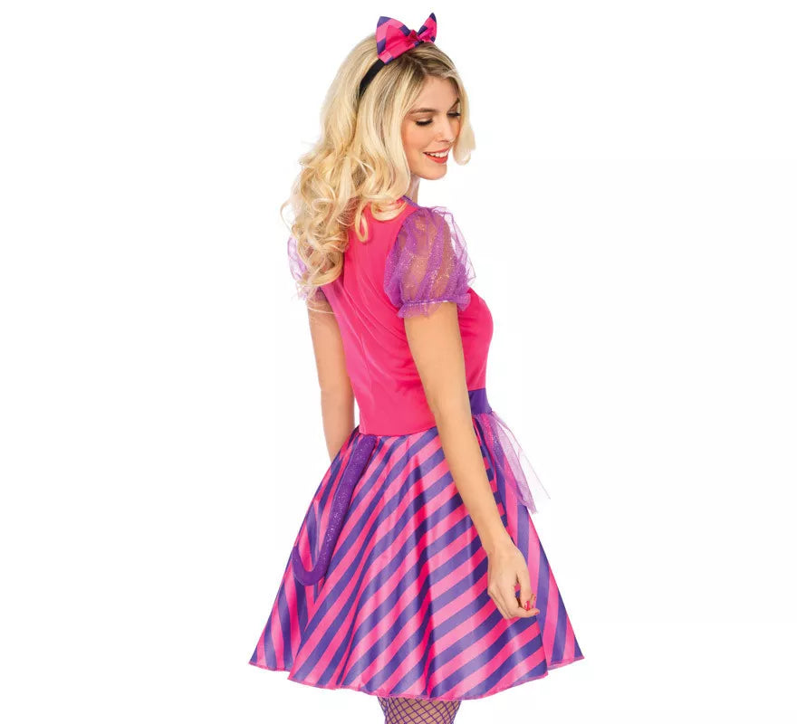 Translation missing: es.Disfraz de Señorita Gato de Cheshire para mujer