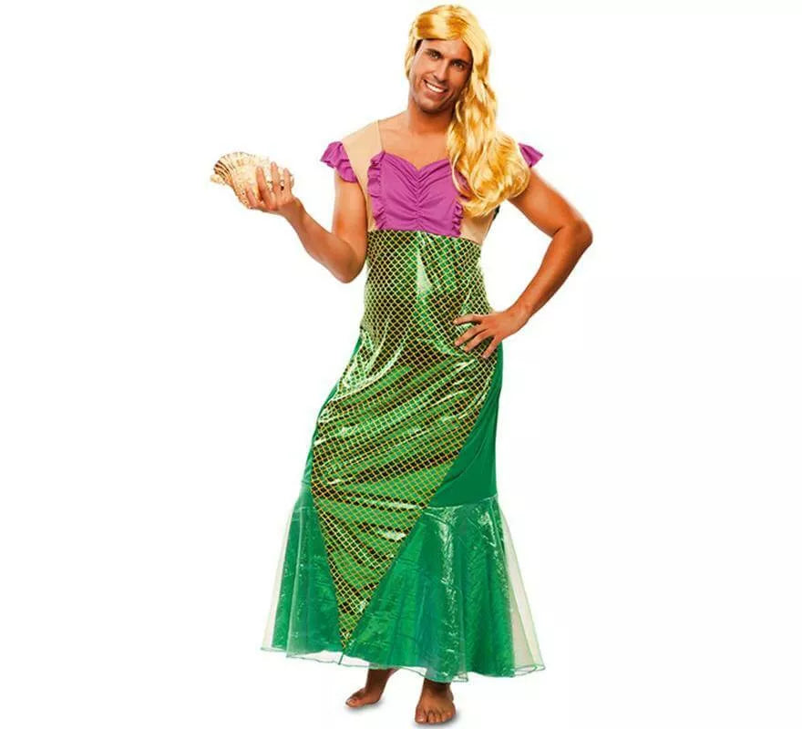 Disfraz de Sirena para hombre