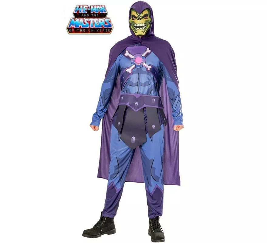 Translation missing: es.Disfraz de Skeletor de He-Man deluxe con máscara para hombre