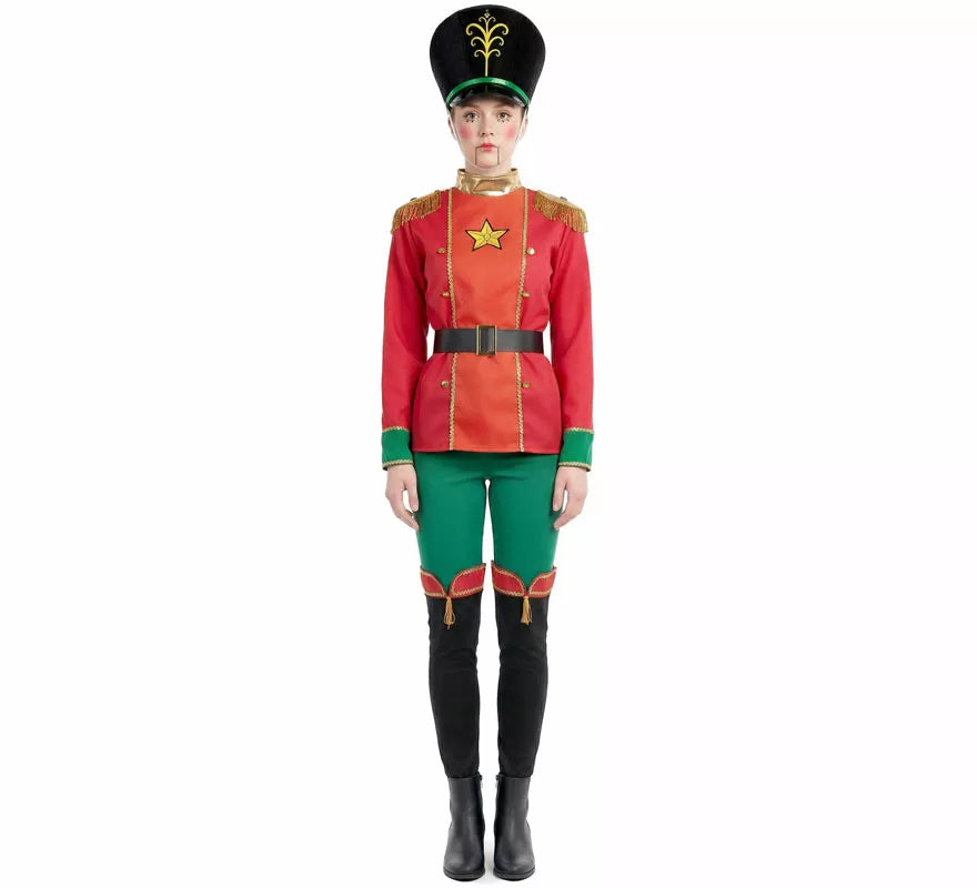 Translation missing: es.Disfraz de Soldadito de Plomo del Cascanueces para mujer