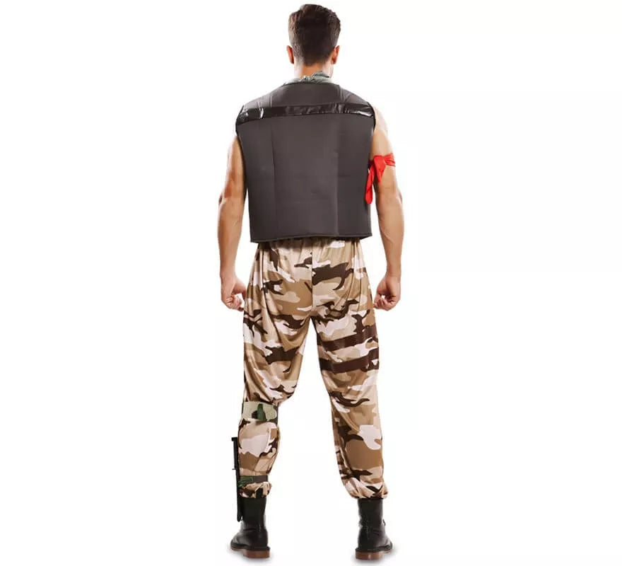 Translation missing: es.Disfraz de Soldado de Combate para hombre