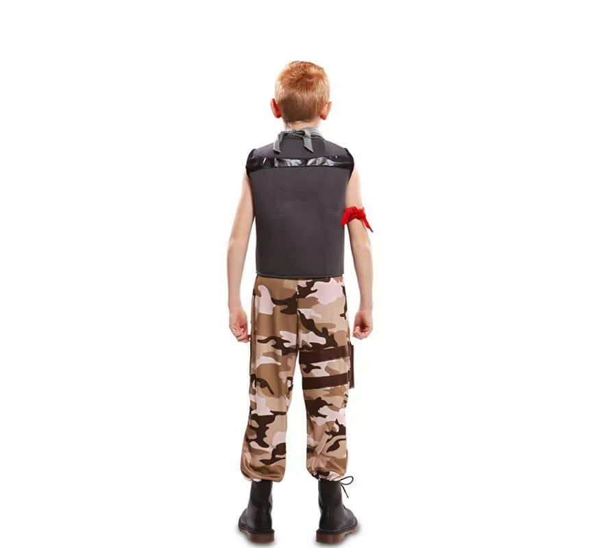 Disfraz de Soldado de Combate para niño
