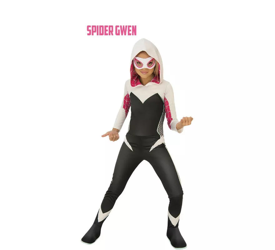 Translation missing: es.Disfraz de Spider Gwen Clásica para niña